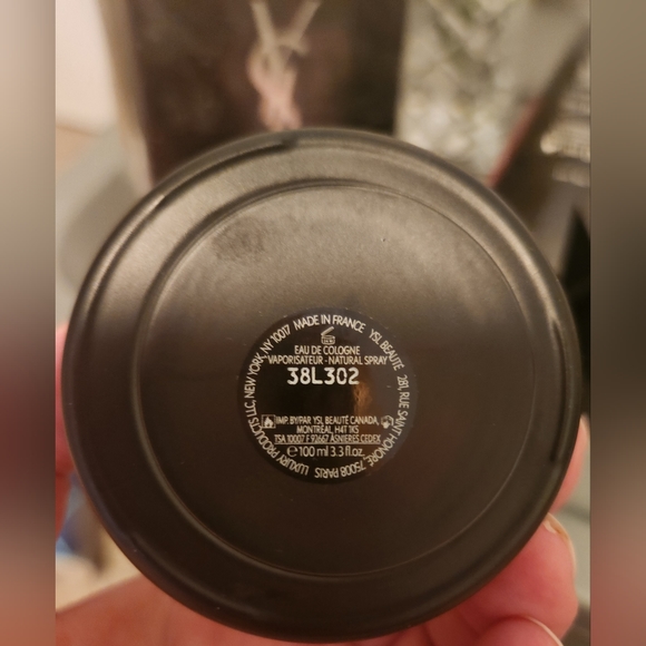 La Nuit De L'Homme Frozen Eau De Cologne by YSL / Yves Saint Laurent 100ml/3.3oz - Picture 6 of 16